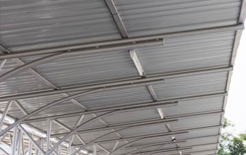 installing Compton Bassett metal roofing